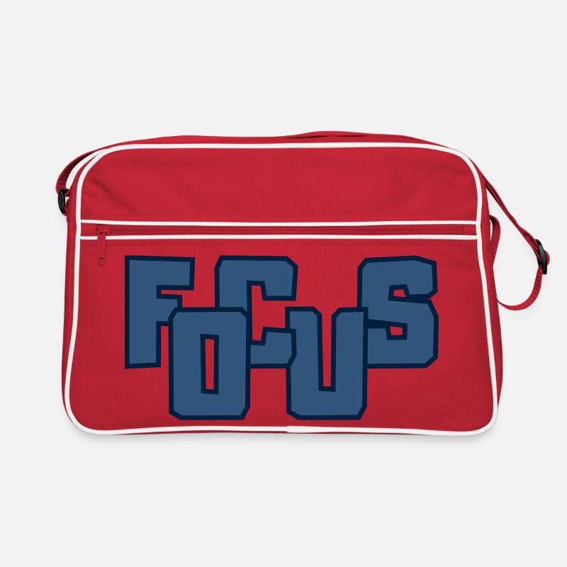 Fools Bold Block Lettering Retro Bag