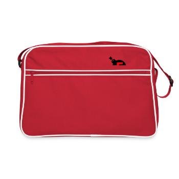 Bombe F - Sac Retro - rouge/blanc - Devant