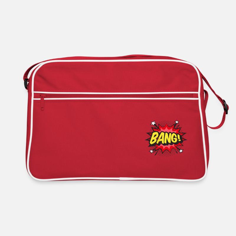 COMIC COMICSTYLE CARTOON BANG COMICS STYLE MOTIFS Retro Bag