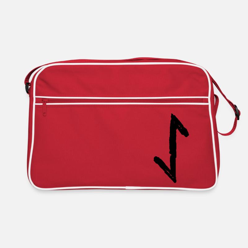 Elder Futhark Rune Eihwaz - lettres AE - Y - EI Sac Retro