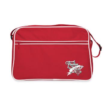 Forever V8 - Retro Bag - red/white - Front