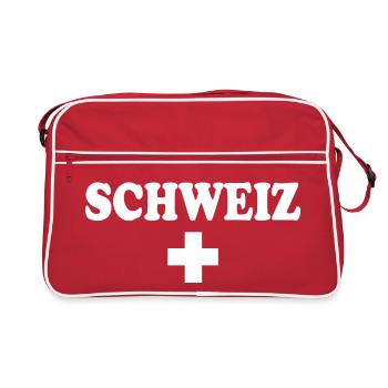 Switzerland - Retro Bag - red/white - Front