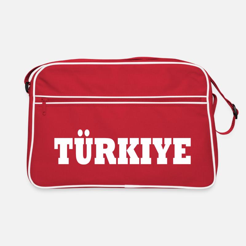 Turquie - Sac Retro - rouge/blanc