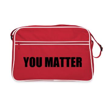 You matter - Sac Retro - rouge/blanc - Devant