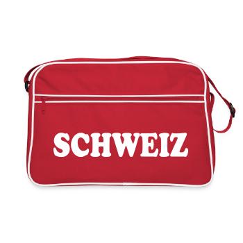 Switzerland - Retro Bag - red/white - Front