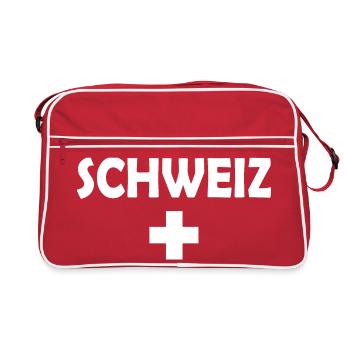 Switzerland - Retro Bag - red/white - Front