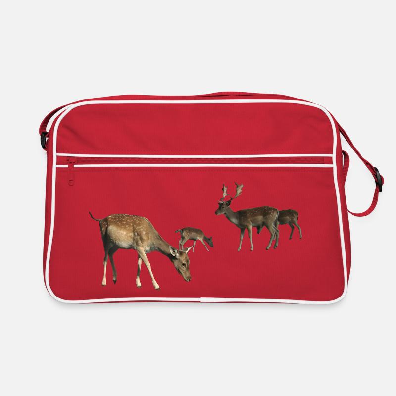 Fallow deer Retro Bag
