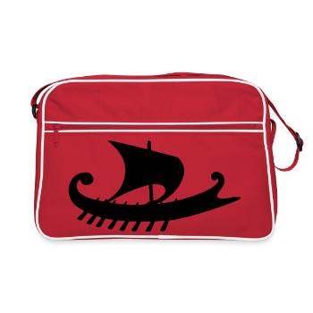 Empuriabrava Ship w - Retro Bag - red/white - Front