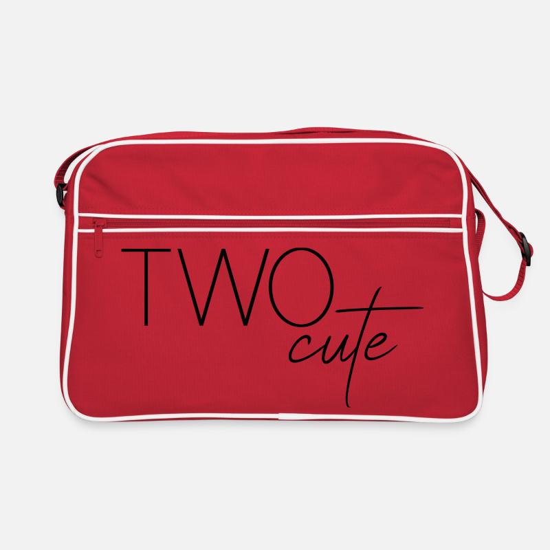 TWO cute (second birthday) Retro Bag
