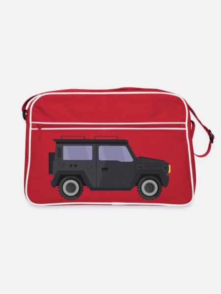 Jeep - Sac Retro - rouge/blanc - Devant