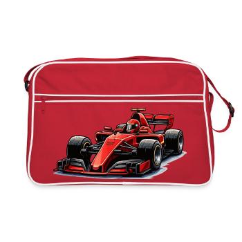 Racing Car Graphics - Retro Bag - red/white - Front