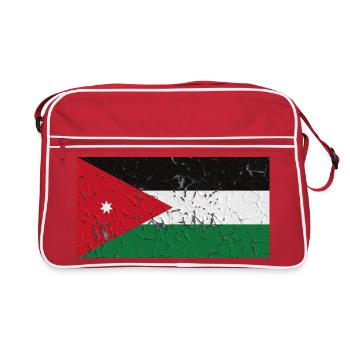 Cadeau pour Jordan - Sac Retro - rouge/blanc - Devant