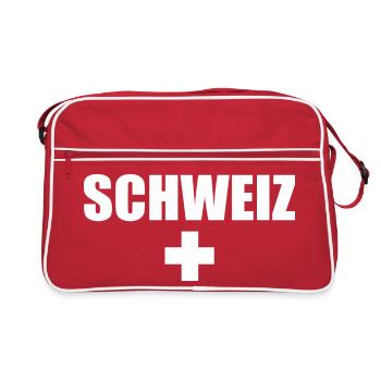 Switzerland - Retro Bag - red/white - Front