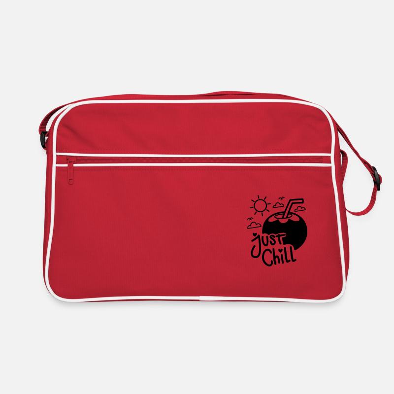 DÉTENDEZ-VOUS SIMPLEMENT COCKTAILS D’ÉTÉ MOTIFS DE VACANCES Sac Retro
