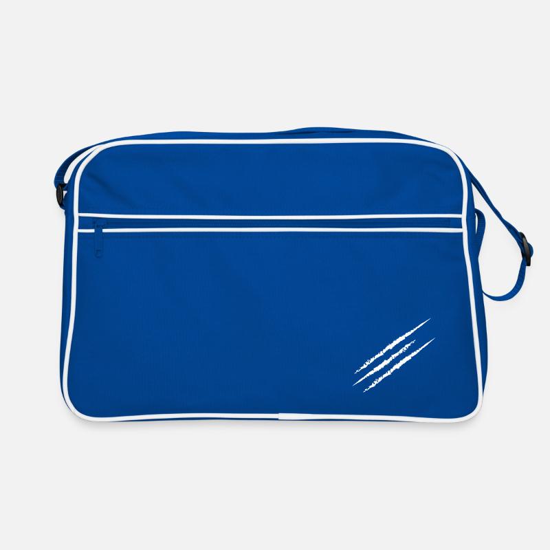 Lignes blanches Sac Retro