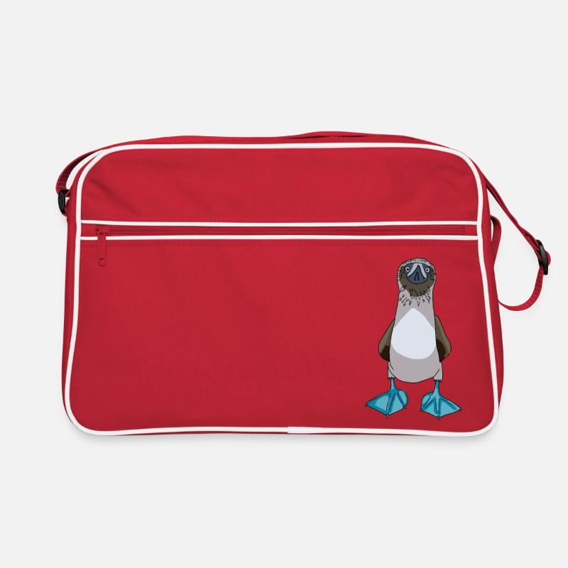 Blue Footed Booby Retro Bag