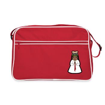 Lucian Tanya - Retro Bag - red/white - Front