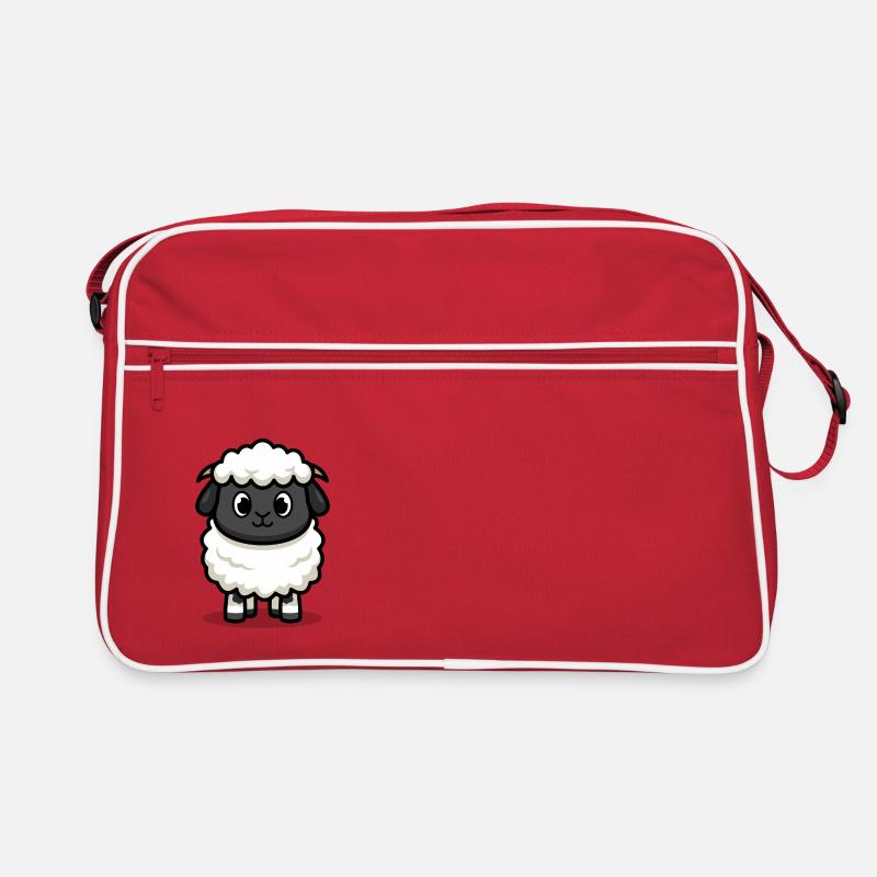 Süßes Lamm Retro Tasche
