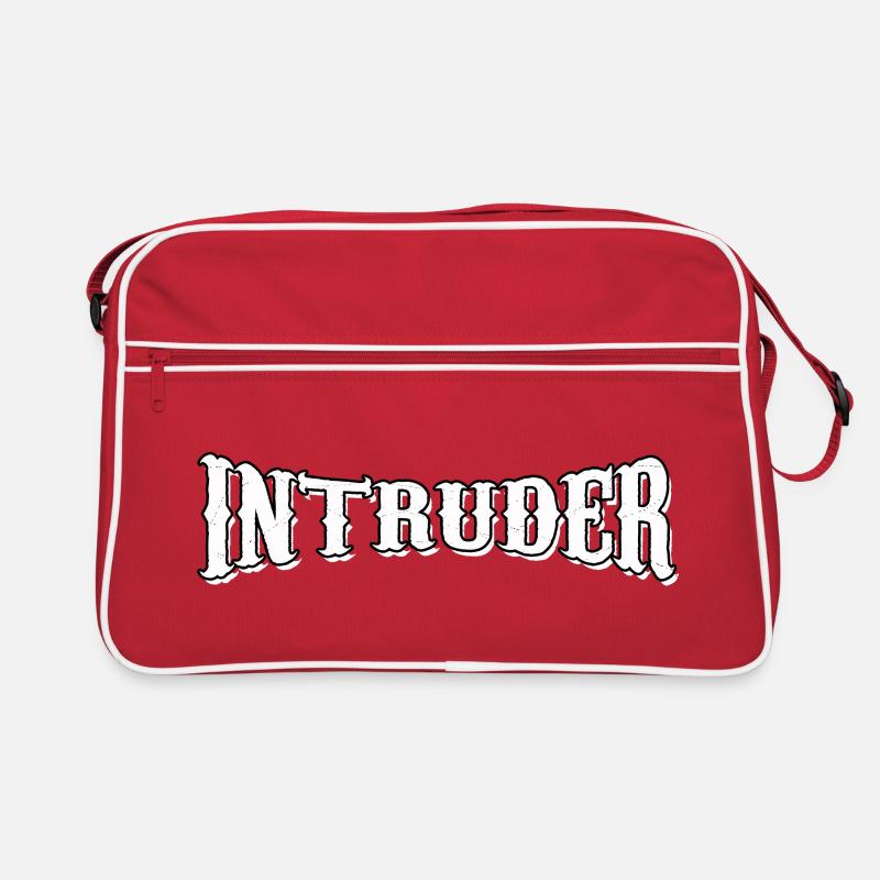 intruder hacker eindringling clan sticker computer Retro Tasche