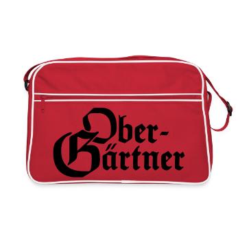 Obergärtner Frkt - Retro Tasche - Rot/Weiß - Vorne