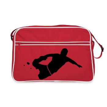 free running - Retro Bag - red/white - Front