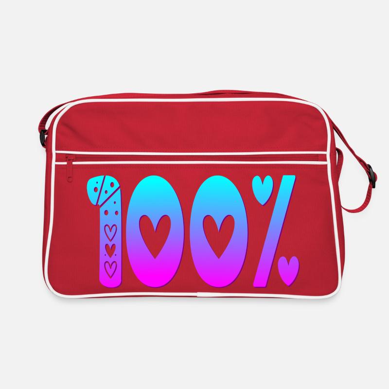 100 POUR CENT DE PERFORMANCE DE MISE AU POINT Sac Retro