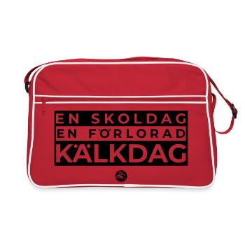 AG SKOLDAG2 - Retro Tasche - Rot/Weiß - Vorne