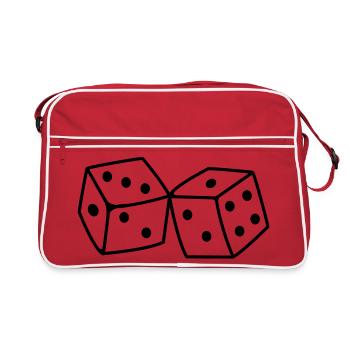 Cube - Retro Bag - red/white - Front