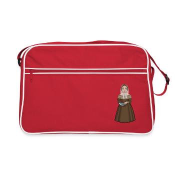 Fredrika Bremer - Sac Retro - rouge/blanc - Devant