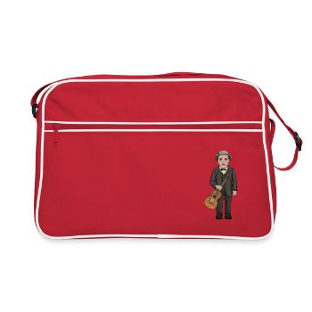Dan Andersson - Sac Retro - rouge/blanc - Devant