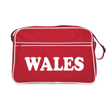 Wales - Retro Bag - red/white - Front