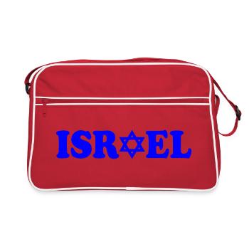 Israel - Sac Retro - rouge/blanc - Devant