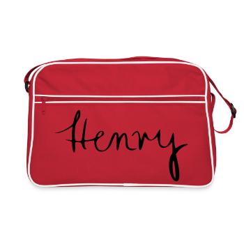 Henry - Sac Retro - rouge/blanc - Devant