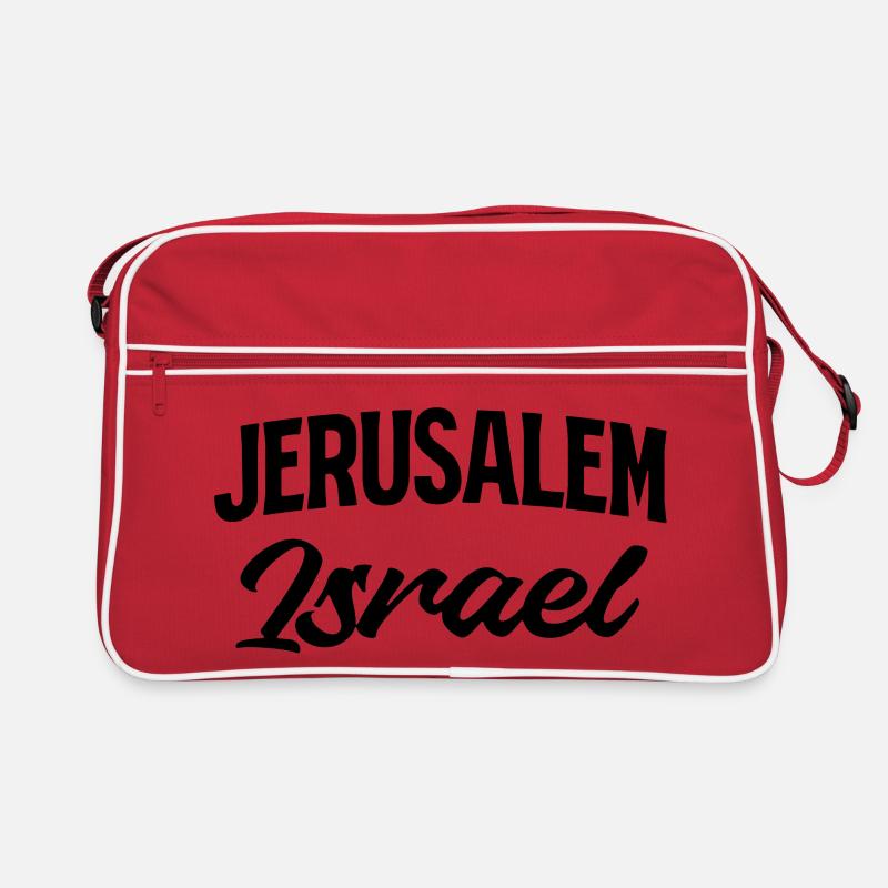 Israel Script Glitter Retro Bag