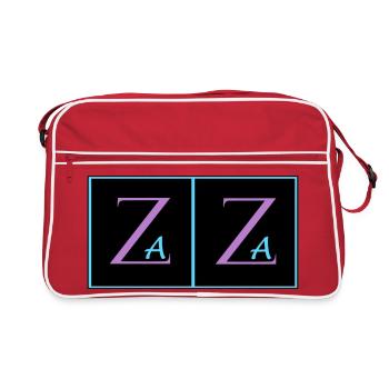 Zaza - Retro Bag - red/white - Front