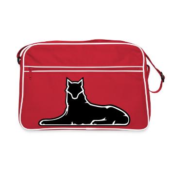 Loup d’Itchkérie 2024 - Sac Retro - rouge/blanc - Devant
