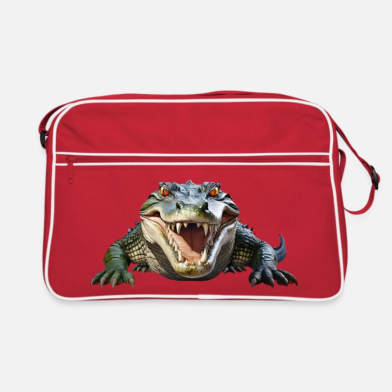 Krokodil Retro Tasche