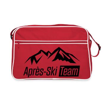 APRrès Ski Team - Retro Bag - red/white - Front