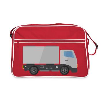 Delivery truck - Retro Bag - red/white - Front