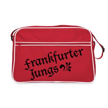 FrankfurterJungs - Pour le vrai Frankfurter #FFM - Sac Retro - rouge/blanc - Devant