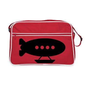 Airship - Retro Bag - red/white - Front