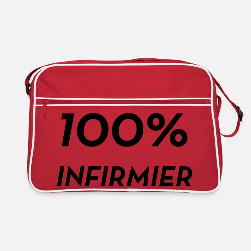 Nurse PKrankenschwester Infirmier Infirmière Retro Bag