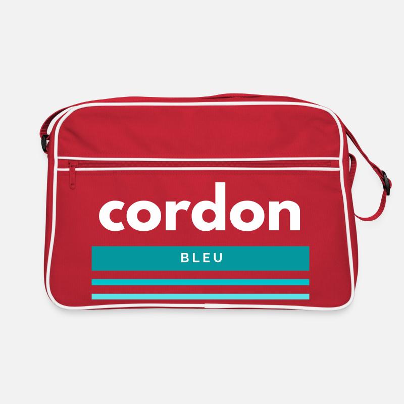 Cordon Bleu Drôle de cadeau de chemise Sac Retro