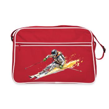 Skier - Retro Bag - red/white - Front