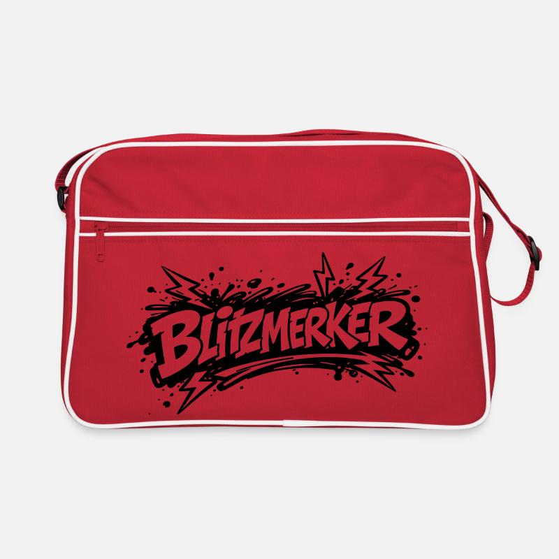 Blitzmerker Retro Tasche