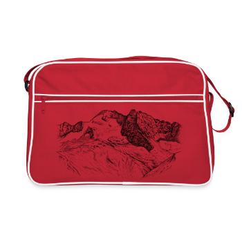Olperer Zillertaler Tyrol Conception des Alpes - Sac Retro - rouge/blanc - Devant