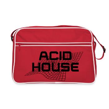 Acid house - Sac Retro - rouge/blanc - Devant