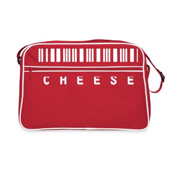 Cheese code (cheese code) - Retro Bag - red/white - Front