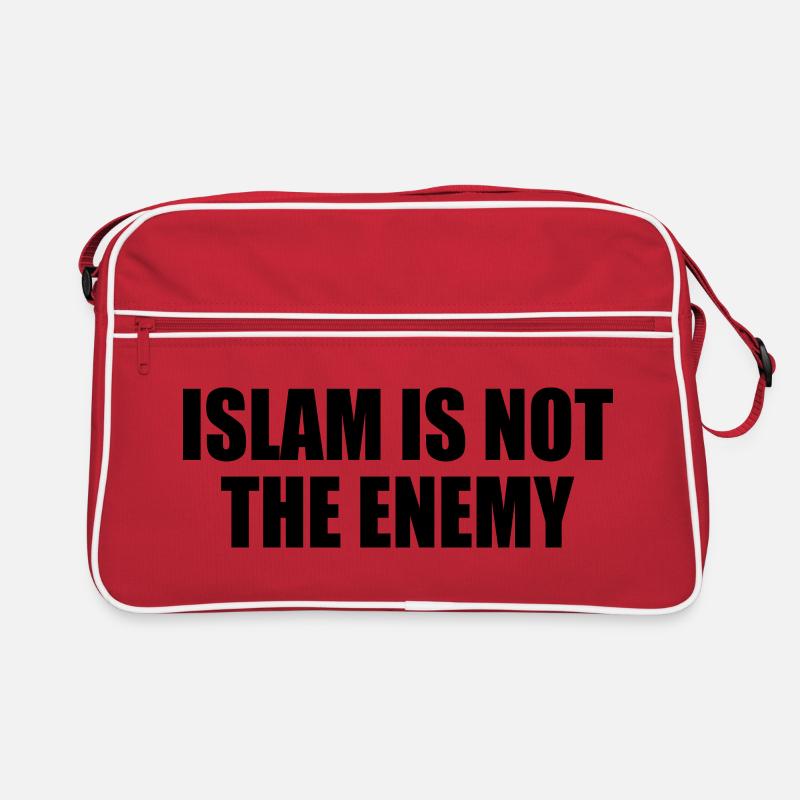 Islam is not the enemy Retro Bag