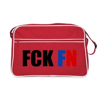 Fck fn - Sac Retro - rouge/blanc - Devant